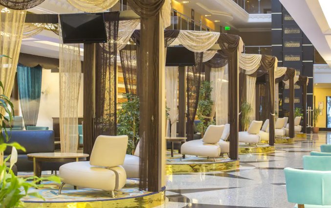 Lobby van Hotel Beach Club Doganay in Alanya