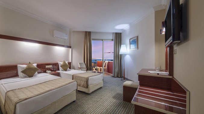 Tweepersoonskamer van Hotel Aydinbey Gold Dream