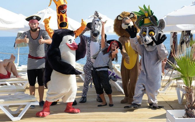 Animatieteam van Resort White City in Alanya