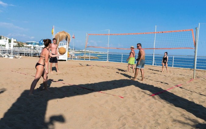 Strand van Resort White City in Alanya