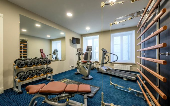 Fitnessruimte van hotel Ratonda Centrum Vilnius