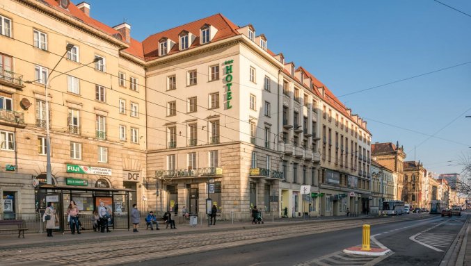 Gebouw van Hotel Polonia Wroclaw