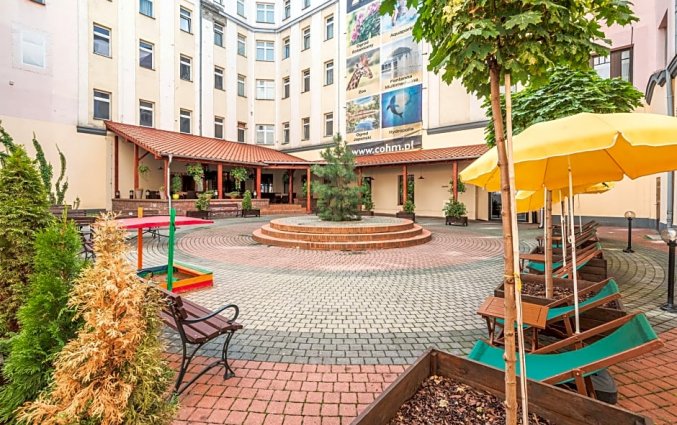Patio van Hotel Polonia Wroclaw