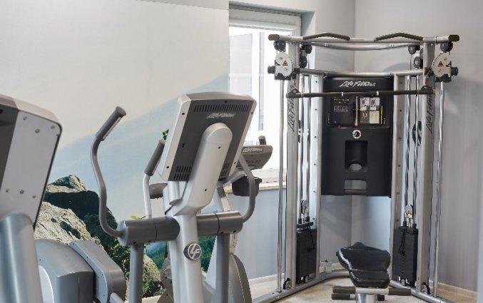 Fitnessruimte van Hotel Scandic Wroclaw