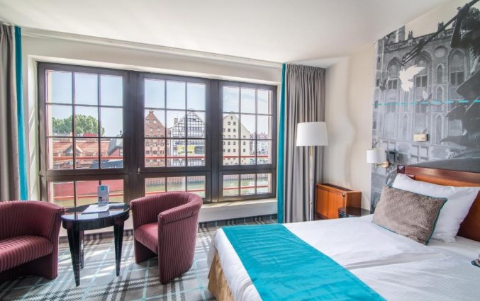 Tweepersoonskamer van Hotel Hanza Gdańsk