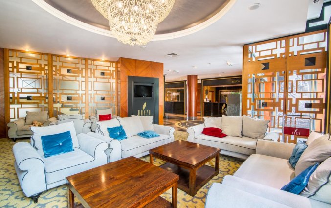 Zithoek van Hotel Hanza Gdańsk