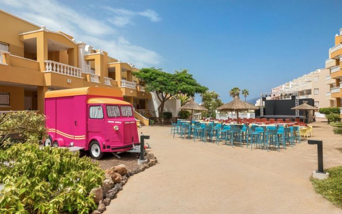 Tuin van Appartementen Allegro Isora op Tenerife