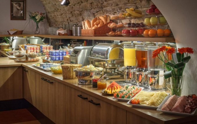 Ontbijt van Hotel Mucha Praag