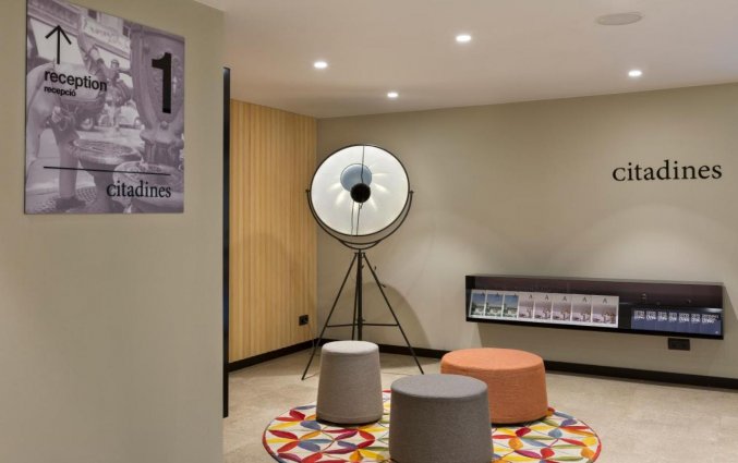 Lobby van hotel Citadines Ramblas Barcelona