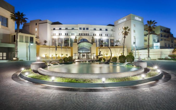 Oprit bij Hilton Malta