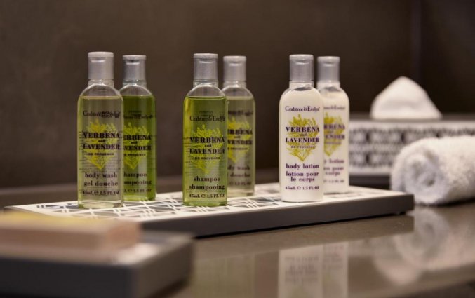 Badkamer van Hilton Vienna Park Wenen