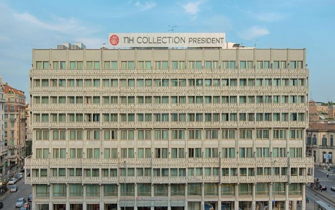Gebouw van NH Collection Milano President Milaan