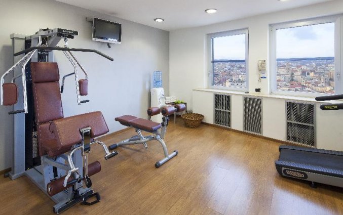 Fintessruimte van Hotel NH Napoli Panorama Napels
