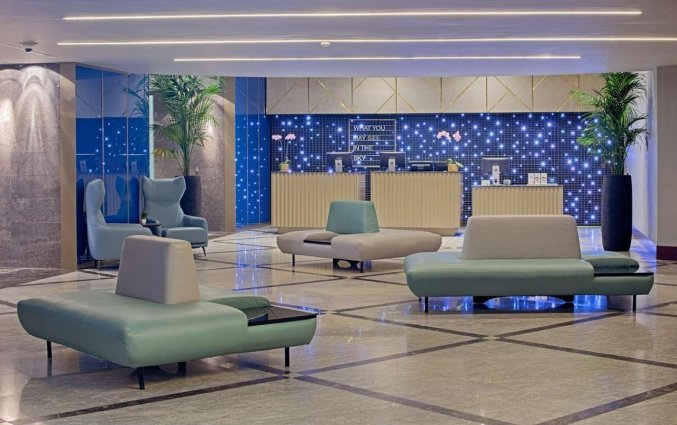 Lobby van Hotel NH Napoli Panorama Napels