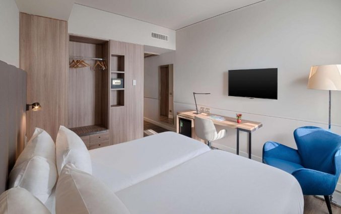 Tweepersoonskamer van Hotel NH Napoli Panorama Napels