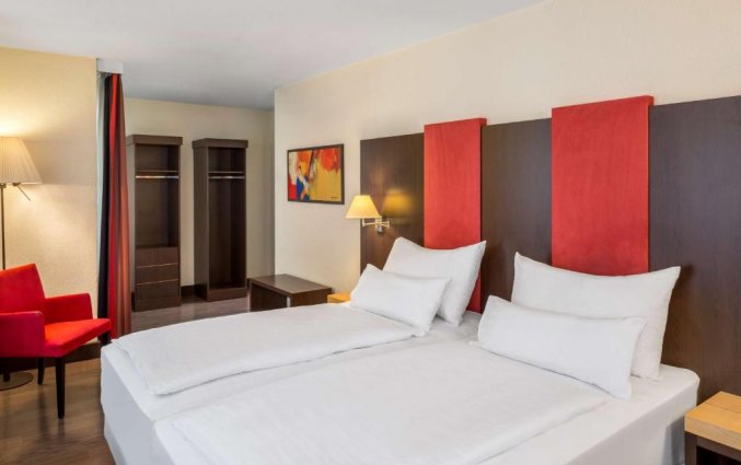 Tweepersoonskamer van hotel NH Salzburg City Salzburg