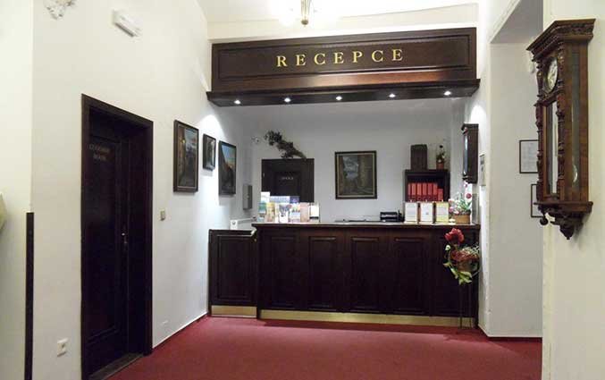 Receptie van Hotel Atos in Praag