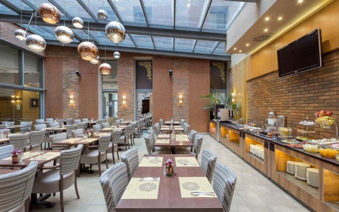 Ontbijtzaal van Hotel Marmara in Budapest