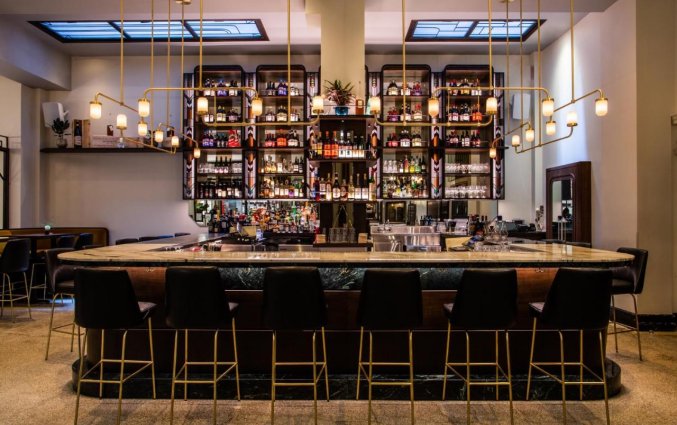 Bar van hotel Evelyn