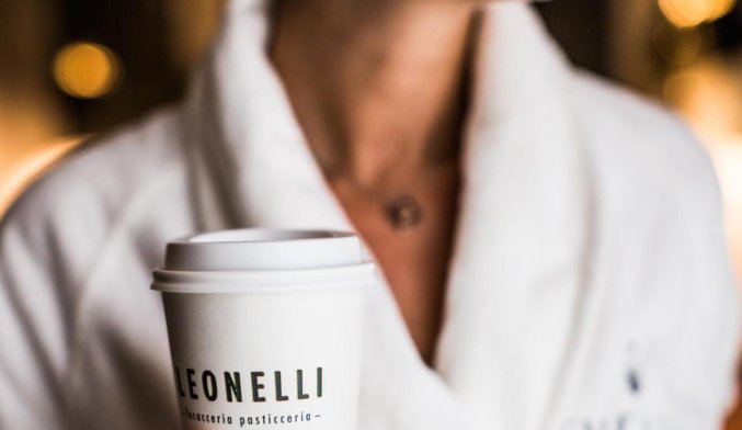 koffie van hotel Evelyn