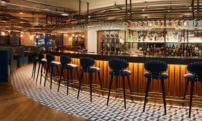 Bar van Hotel Indigo Manchester Victoria Station