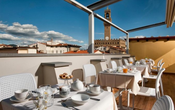 Panoramisch terras van Hotel della Signoria Florence