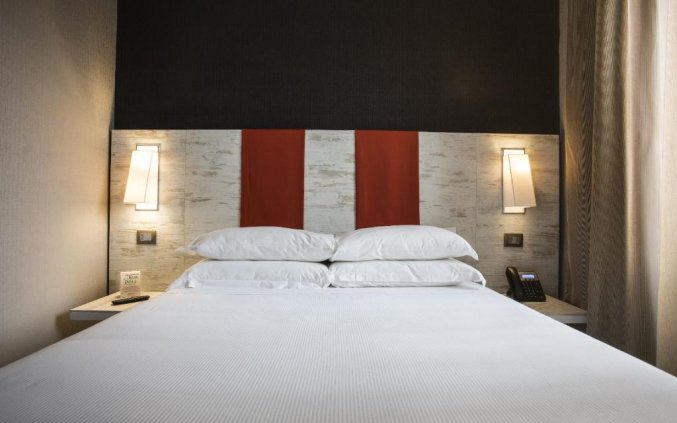 Tweepersoonskamer van Hotel The Guardian Rome