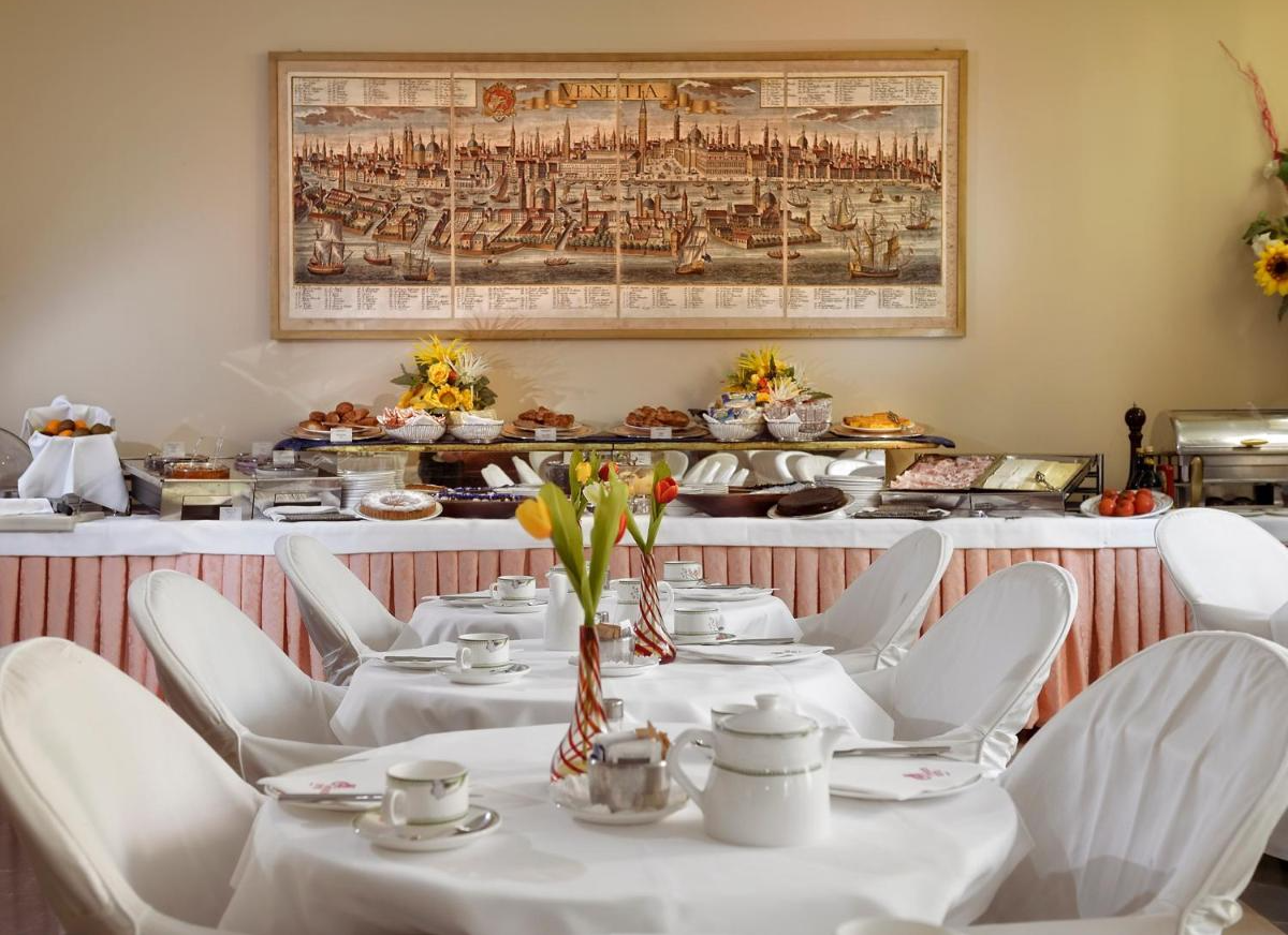 Restaurant van Hotel Amadeus in Venetië