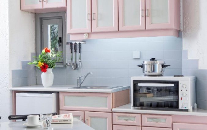 Keuken van Galaxy Villas Chersonissos