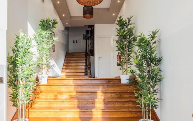 Trap naar slaapkamers Guesthouse Vila Garden Lissabon