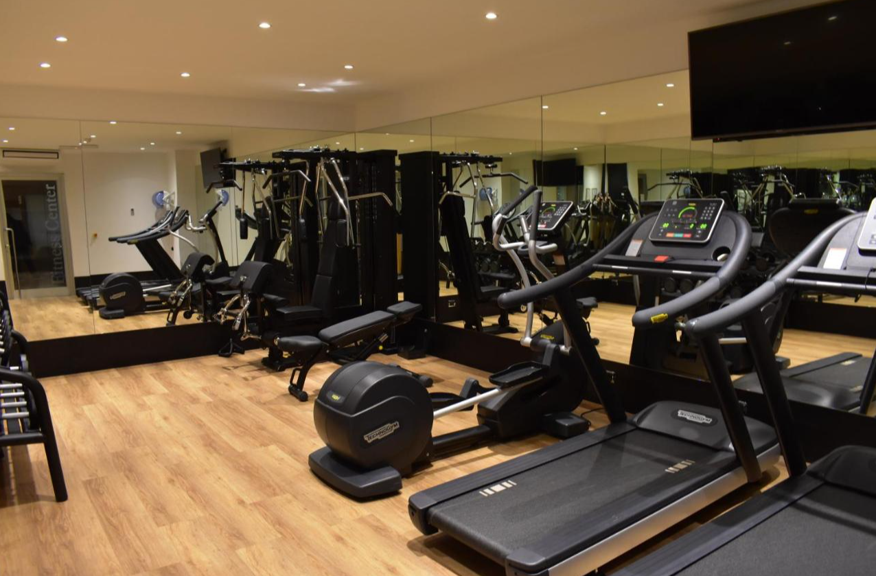 Fitnessruimte van Hotel Best Western President Rome