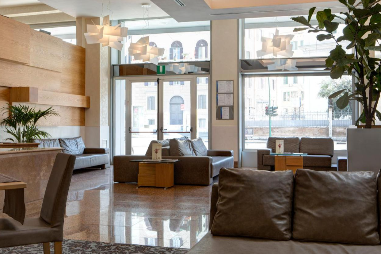 Lounge van Hotel Best Western President Rome