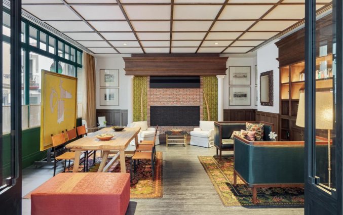 Lobby van Hotel H10 Casa de la Plata Sevilla