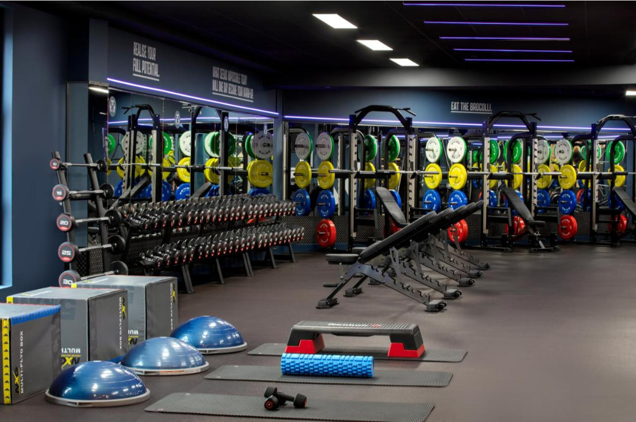 Fitness van Crown Plaza Belfast