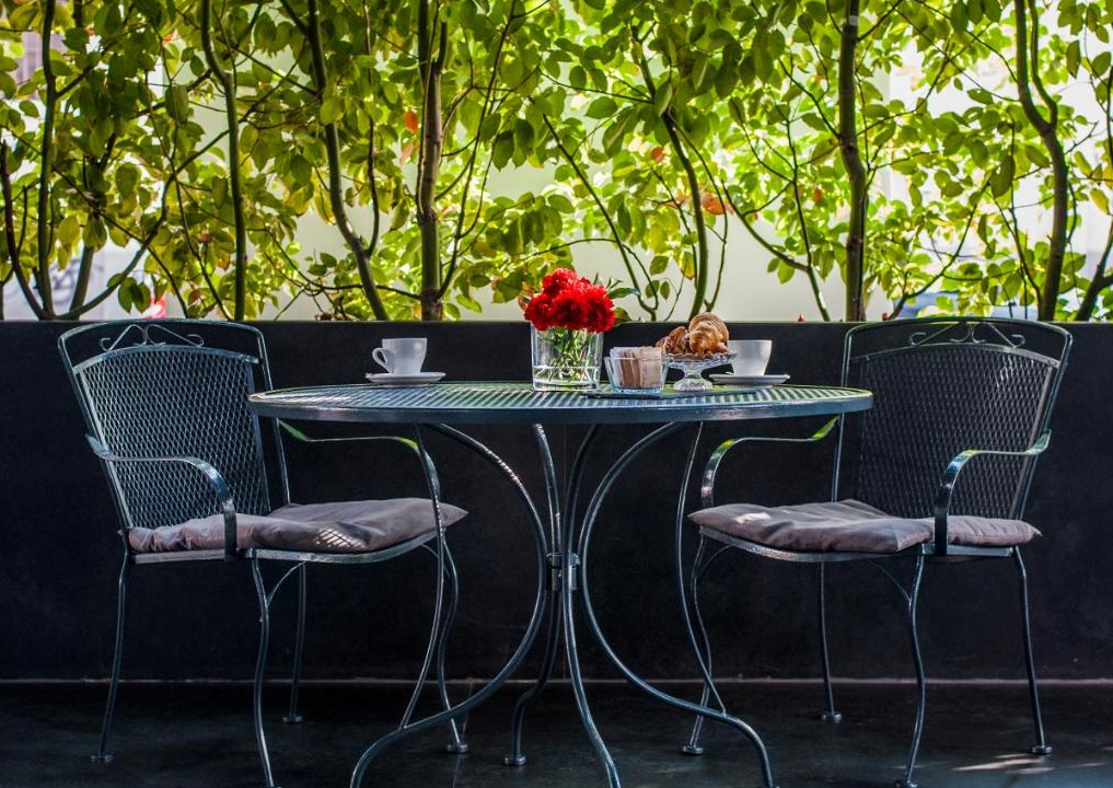 Terras van Hotel Excelsior Bari 