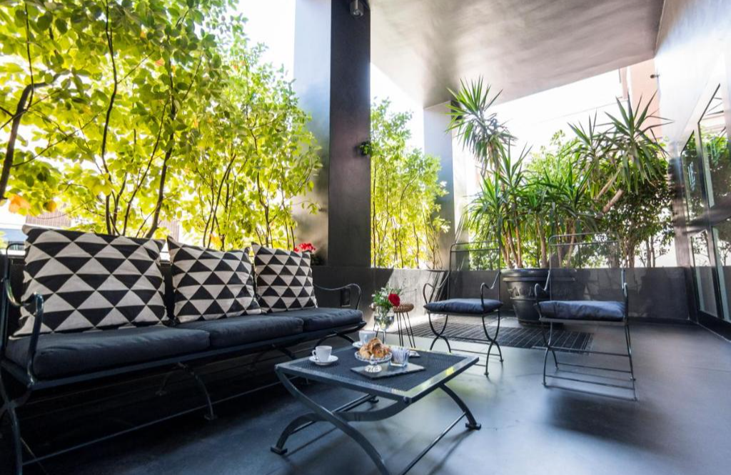 Terras van Hotel Excelsior Bari 