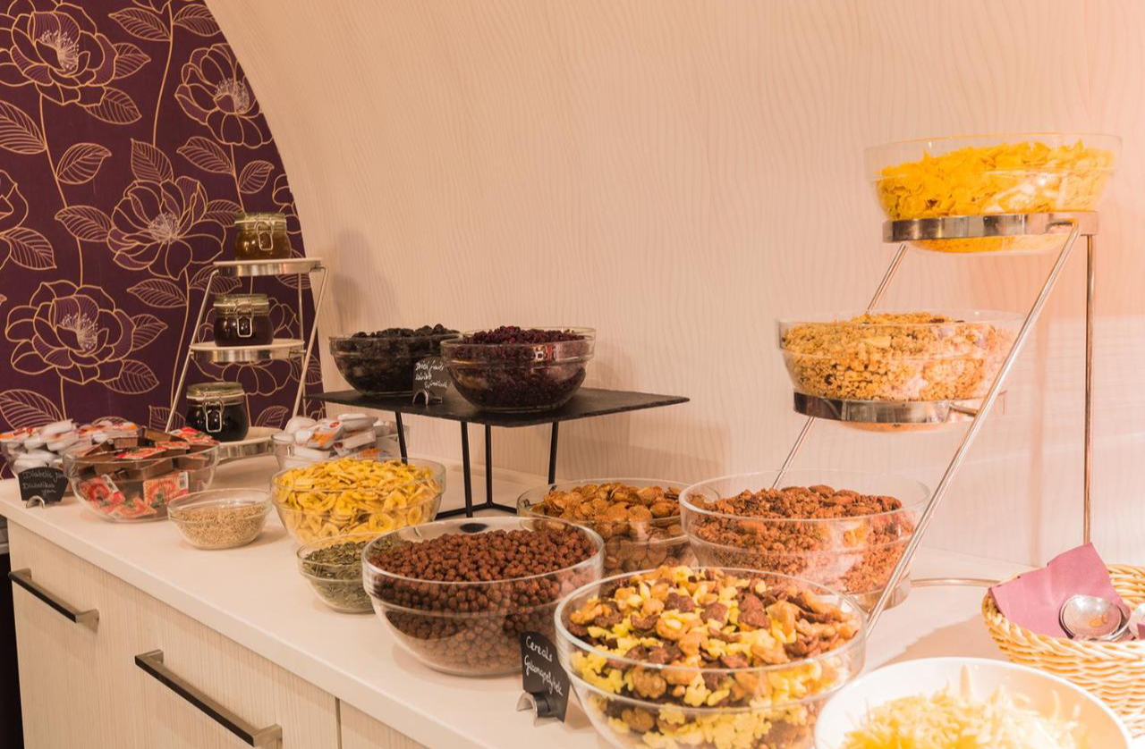 Ontbijt van Hotel President in Budapest