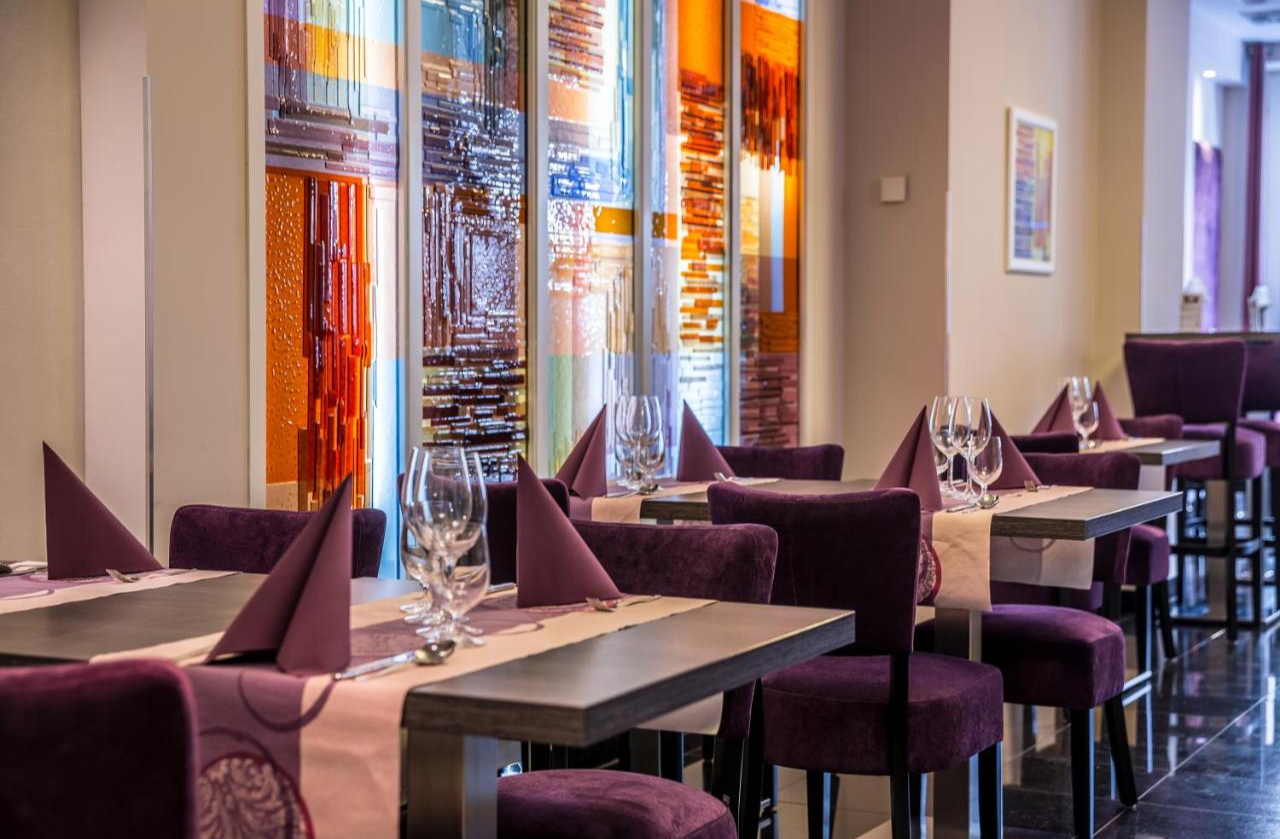 Restaurant van Hotel President in Budapest