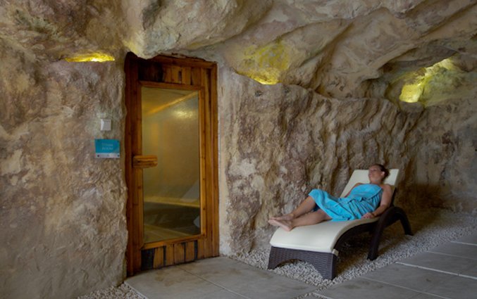 Stoombad van Resort DB Seabank op Malta