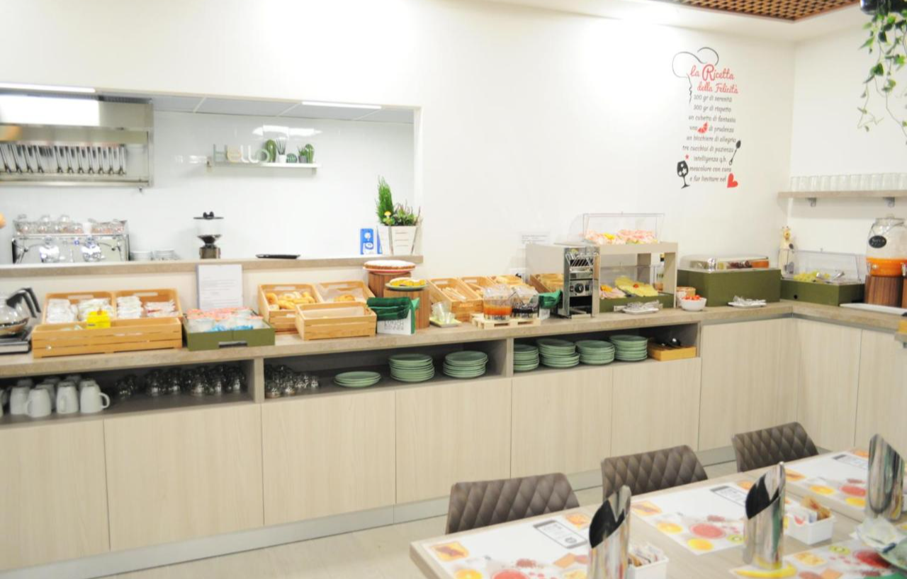 Ontbijtbuffet van Hotel Maggiore Bologna