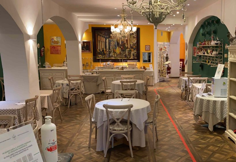 Restaurant van Hotel Il Guercino Bologna