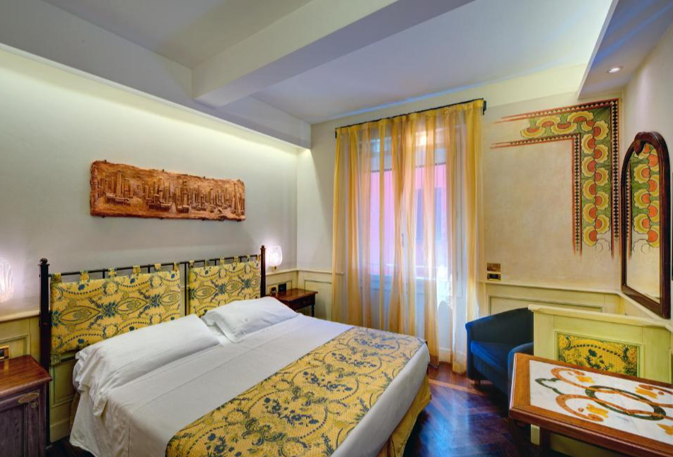 Kamer van Art Hotel Commercianti Bologna