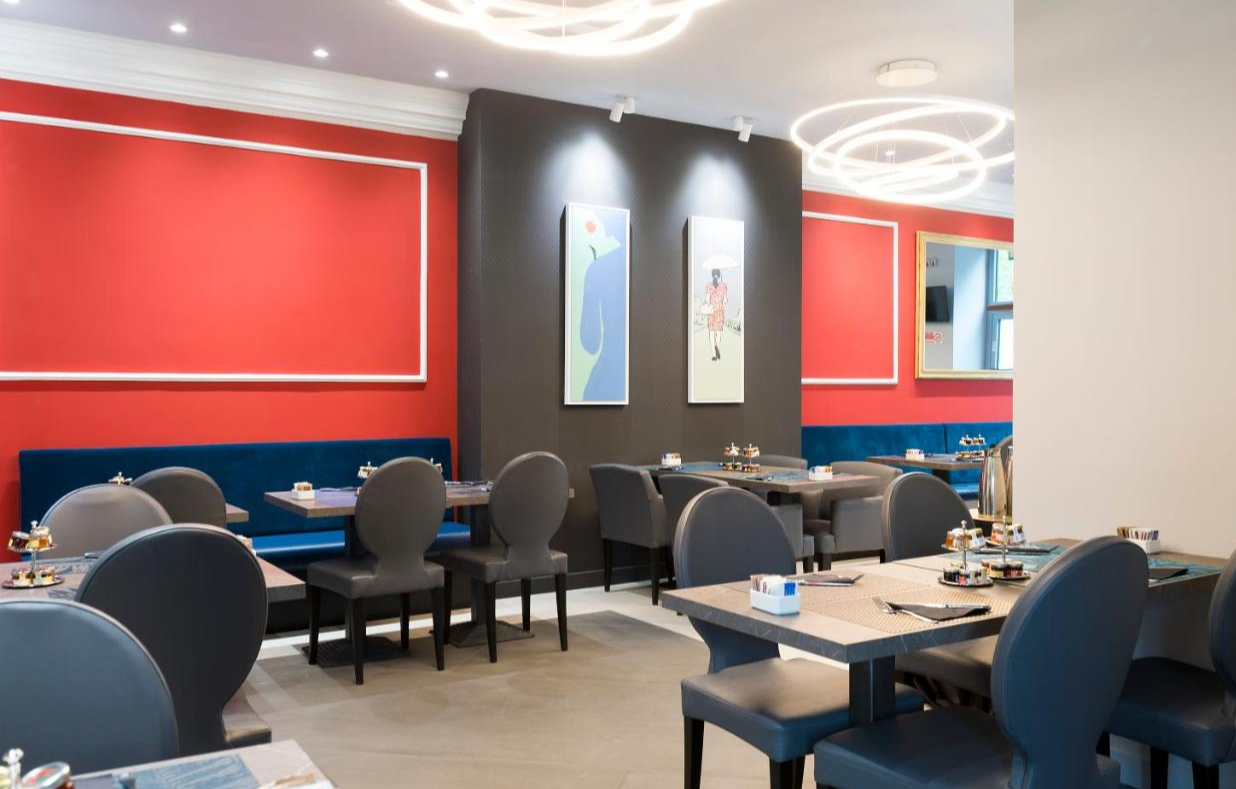 Ontbijtzaal van Elizabeth Lifestyle Hotel Bologna