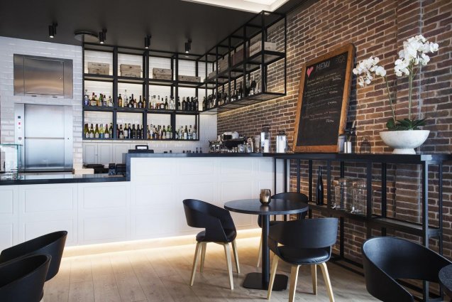 Bar van Hotel Island op IJsland