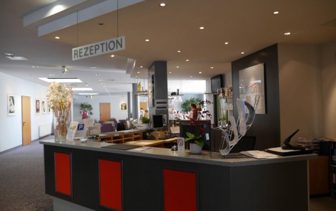 Receptie van cityhotel Arion Vienna in Wenen