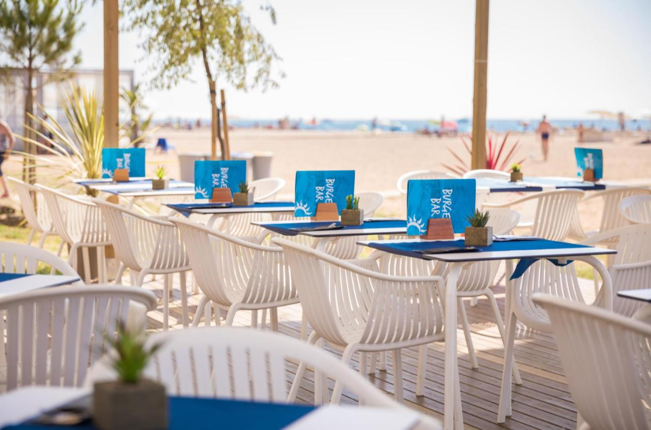 Terras aan het strand van Hotel Top-H Royal Sun Costa Brava