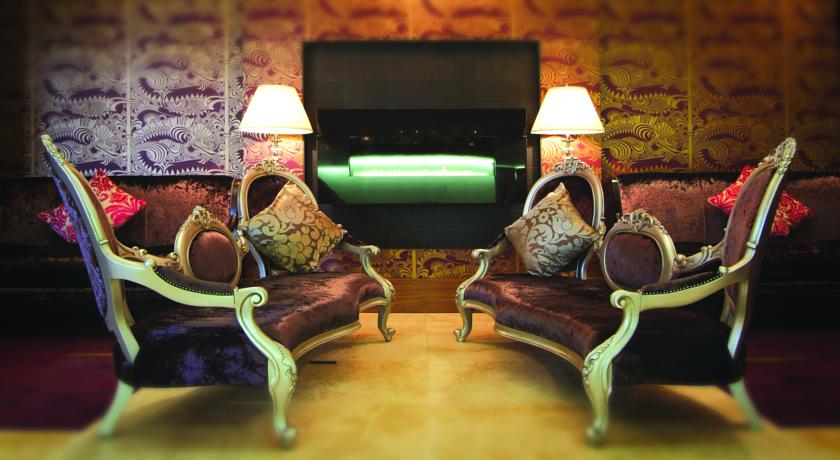 Zithoek van Hotel Clontarf Castle in Dublin