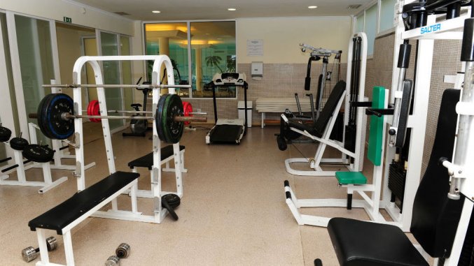 Fitnessruimte van Studio's Dorisol Buganvilia op Madeira