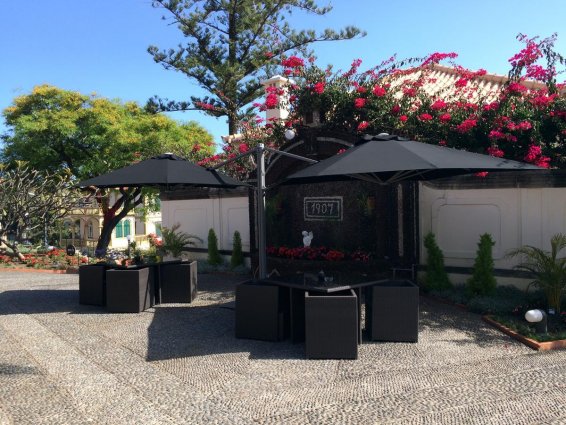 Terras van Hotel ARTS in Conde Carvahal op Madeira