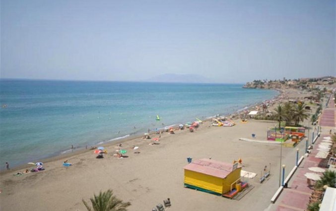 Strand bij hotel Rincon Sol aan de Costa del Sol